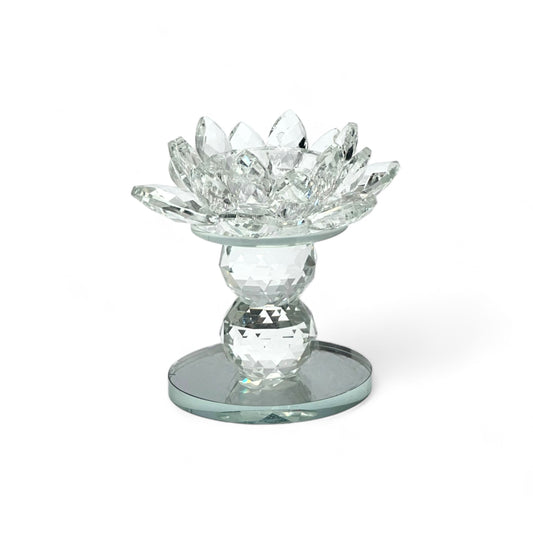 CANDELABRO DE CRISTAL FLOR DE LOTO XY05-1