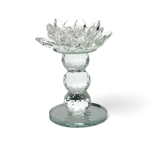 CANDELABRO DE CRISTAL FLOR DE LOTO XY05-2