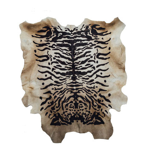 TAPETE DE PIEL NATURAL ANIMAL PRINT